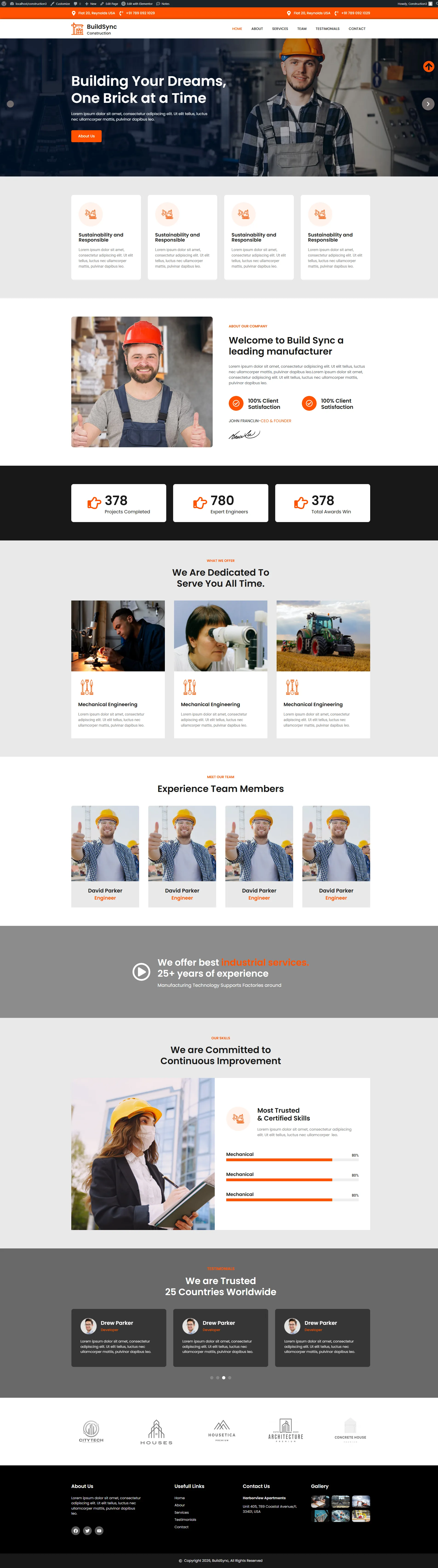 BuildSync Construction Website Image